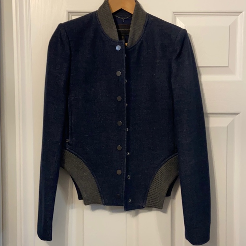 Navy blue jacket